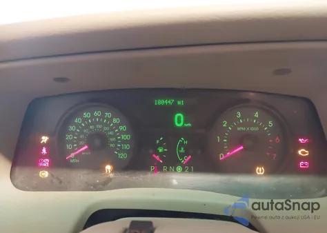 2009 Mercury Grand Marquis Ls (Fleet Only) z USA, uszkodzony, nr VIN 2MEHM75V99X621111